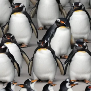penguin background
