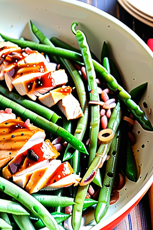 chicken and string beans recipe