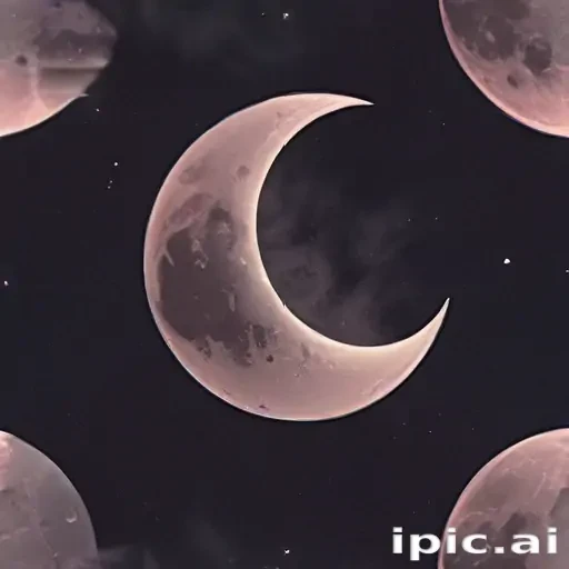 aesthetic crescent moon