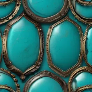 turquoise background