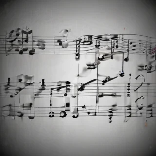 notes music background