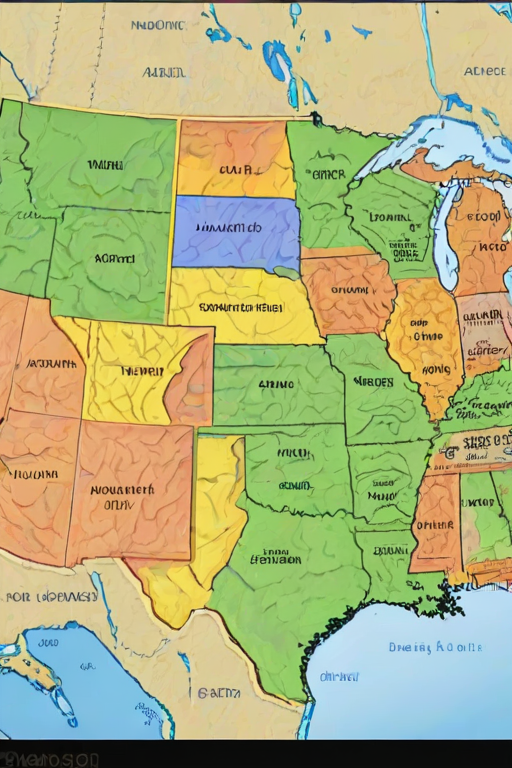 states map