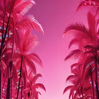 hot pink aesthetic wallpaper