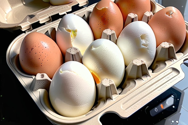 hard boiled eggs in ninja foodi