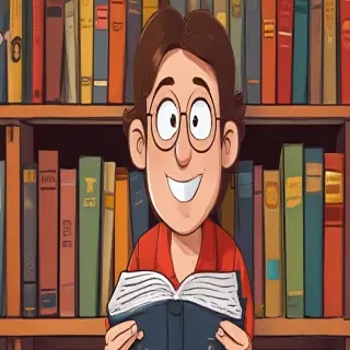 book cartoon image
