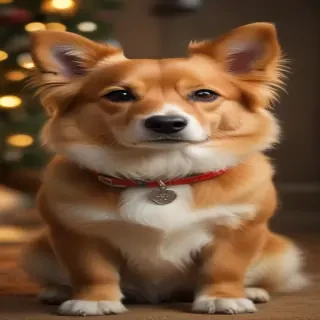 dog pictures christmas