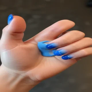 blue thumbs up emoji