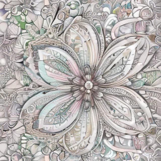 flower doodle art