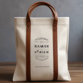 canvas bag mockup