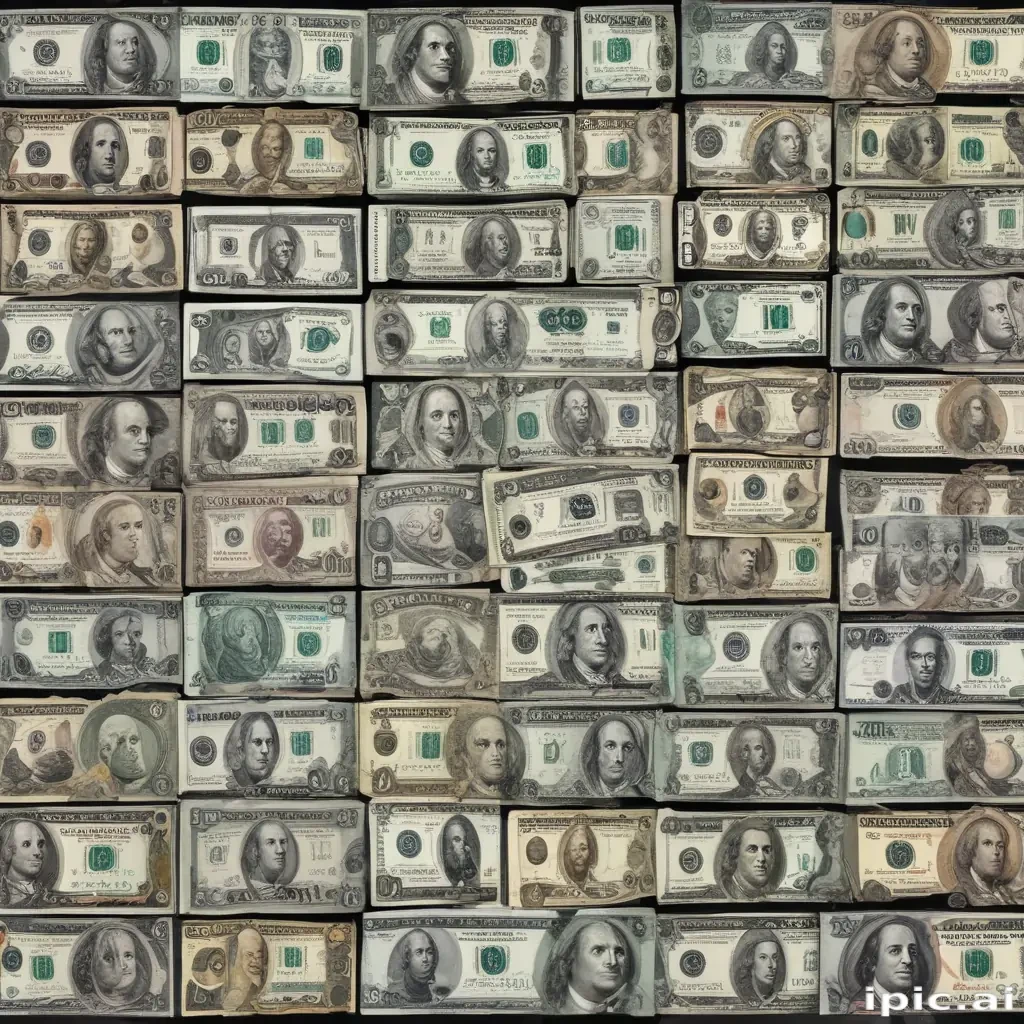 money with transparent background