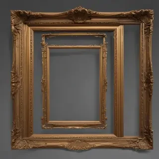 picture frame transparent