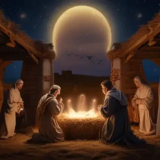 free nativity scene background images