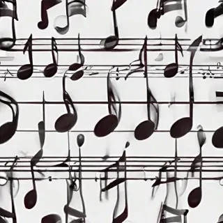 music note transparent background