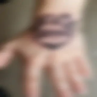 i love you sign language tattoo