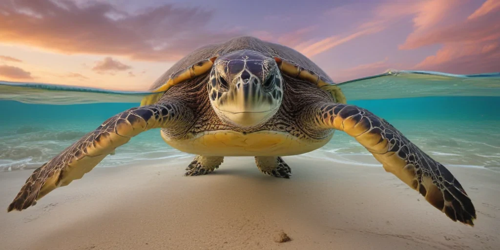 sea turtle desktop background