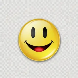 smiley face transparent background