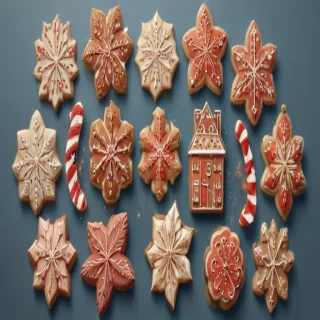 clip art christmas cookies