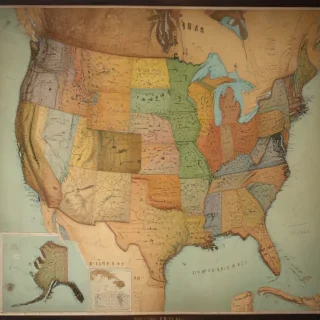 united states of america map