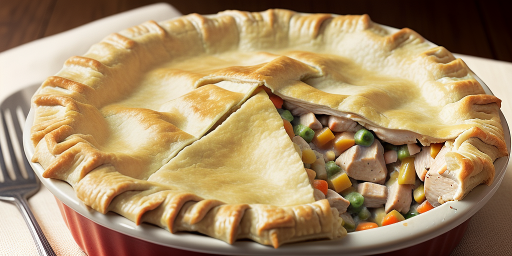 what goes with a chicken pot pie
