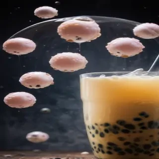bubble tea background