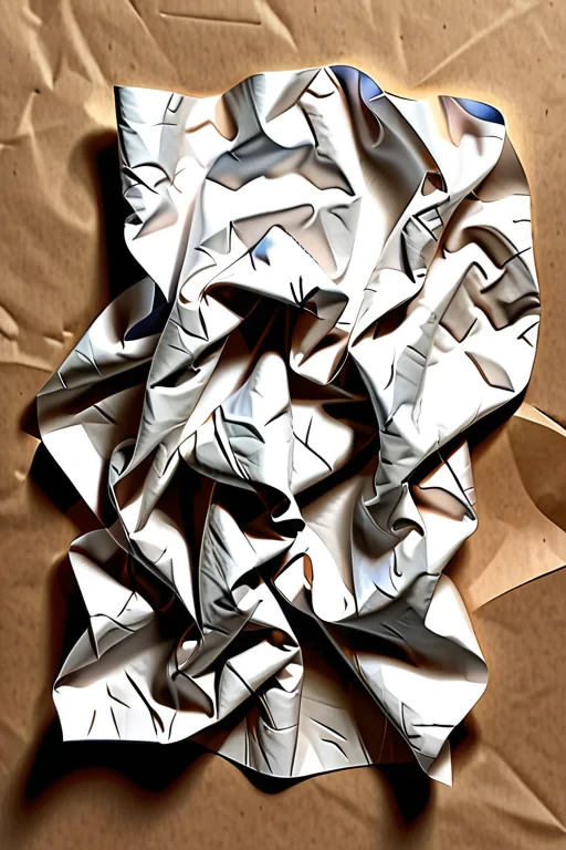 crumpled paper png