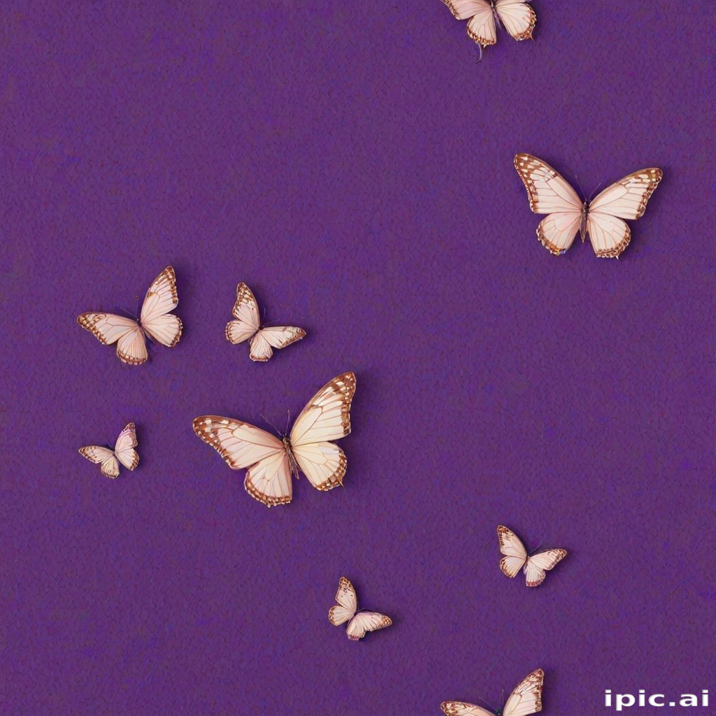 butterfly purple background
