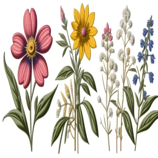 free wildflower clipart