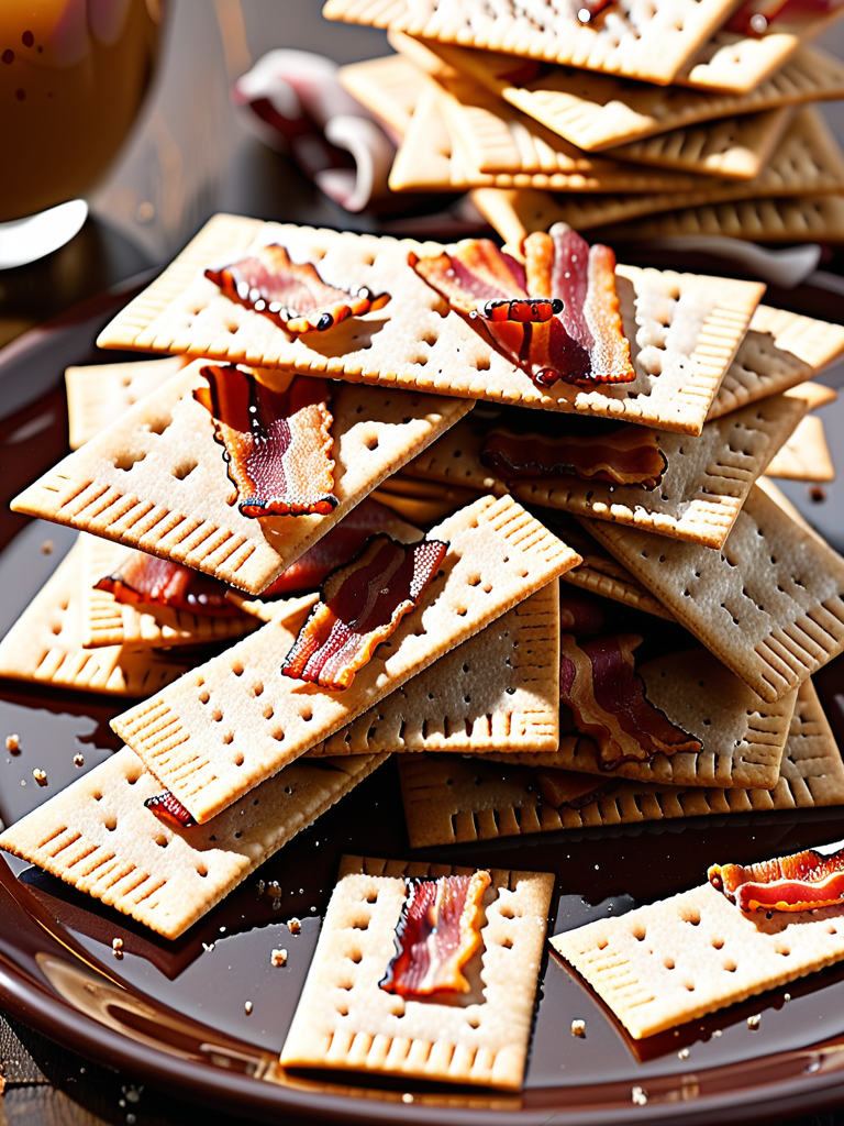 club crackers bacon brown sugar