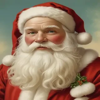 vintage santa image