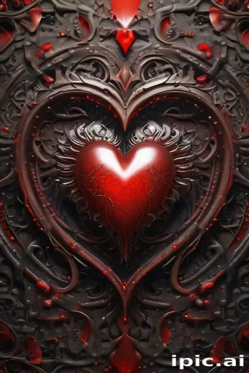 heart aesthetic background