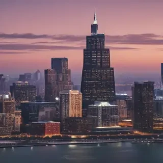 chicago skyline png