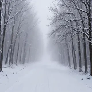 snowing iphone wallpaper