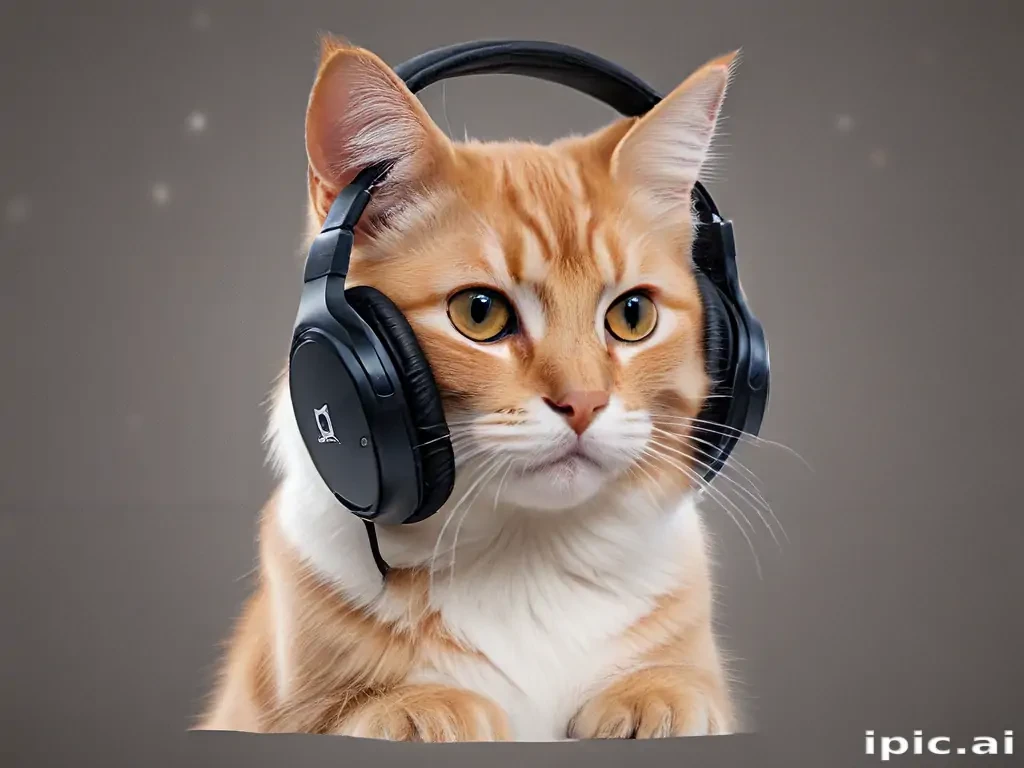 cat headphones png