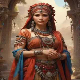 background tribal