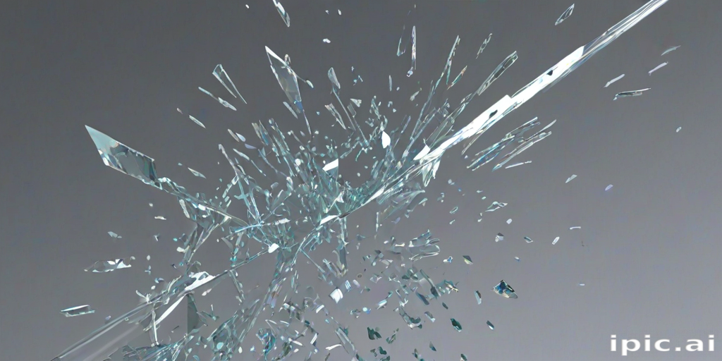 glass shattering png