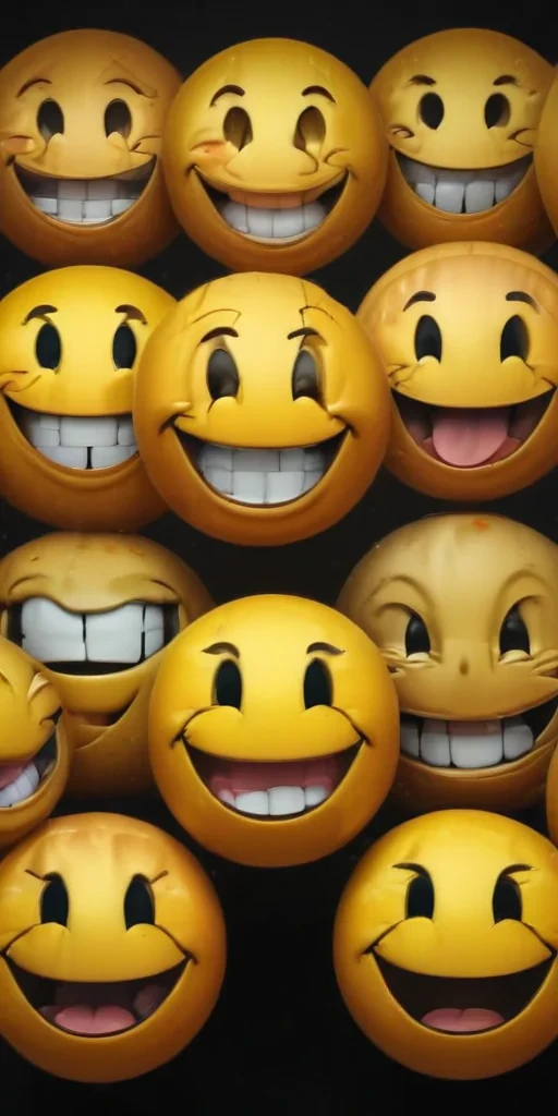 smiley face no background