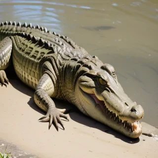 saltwater crocodile