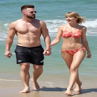 taylor swift bikini travis kelce