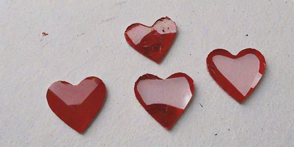 broken heart aesthetic