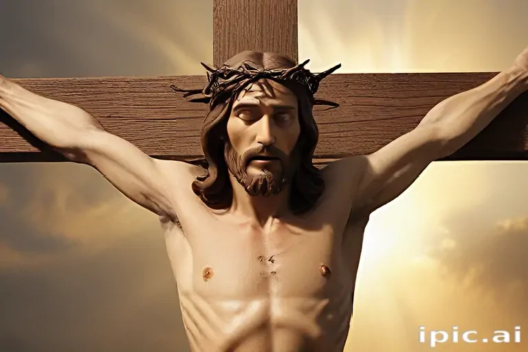 jesus on the cross picture