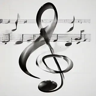 music note transparent background