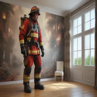 wallpaper fireman