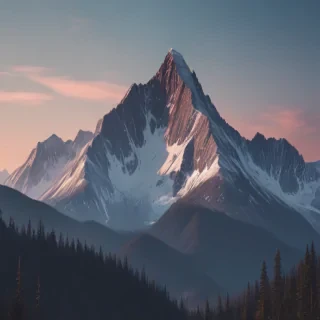 aesthetic mountain wallpaper