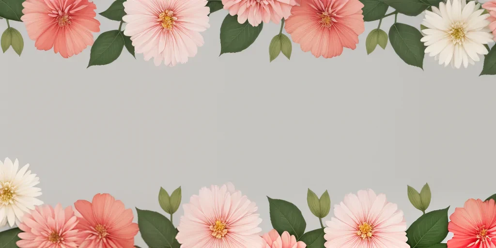 simple flower background