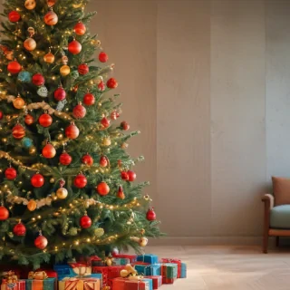 simple christmas iphone wallpaper