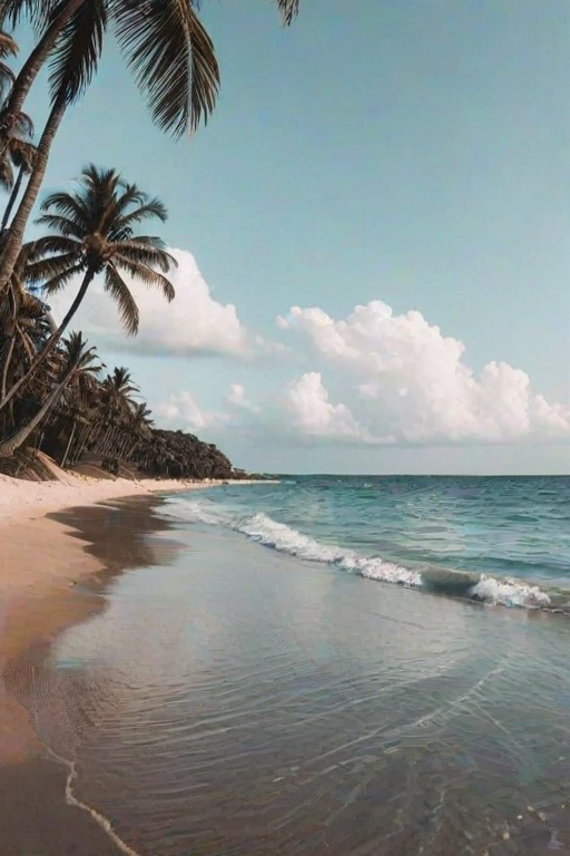 aesthetic beach background