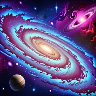 space galaxy background