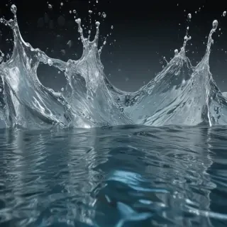 water transparent background