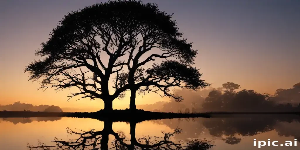 trees silhouette png