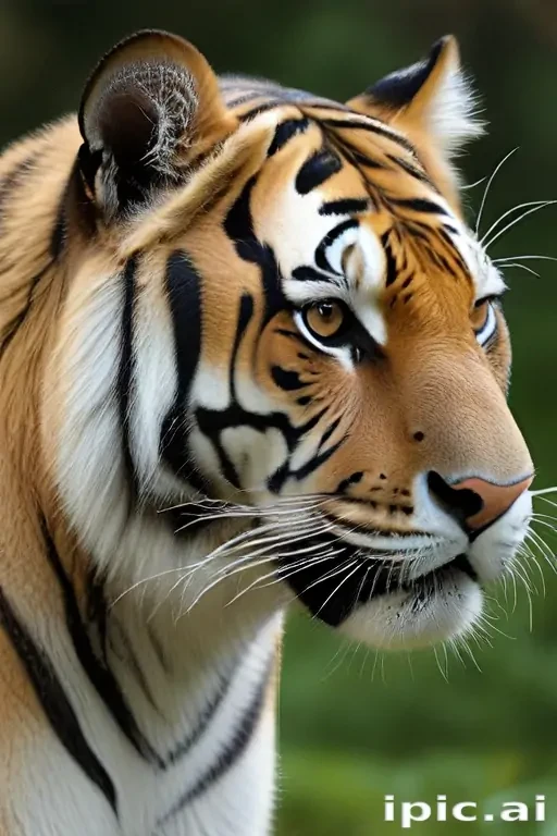 transparent tiger